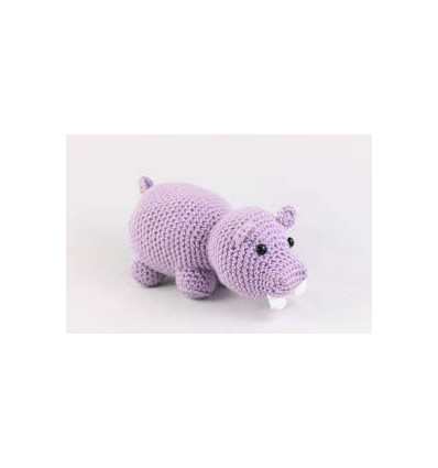 CROCHET ANIMAL LILAC HIPPO 62