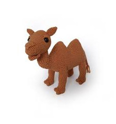 CROCHET ANIMAL BROWN CAMEL 62
