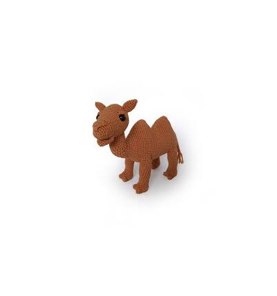CROCHET ANIMAL BROWN CAMEL 62