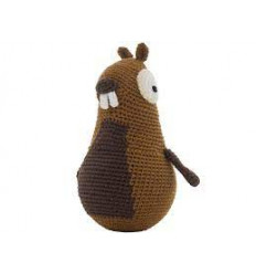 CROCHET TILTING TOY BEAVER 62