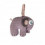 CROCHET MUSICAL PULL TOY ELEPHANT LILAC