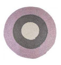 CROCHET FLOOR MAT MULTICOLOR GIRL 62