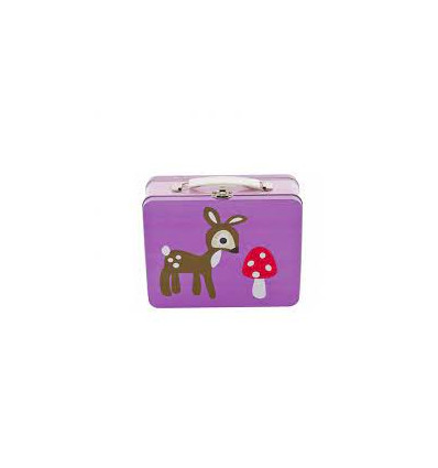 LUNCH BOX METAL FOREST GIRL 7