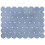 RUG BISCUIT BLUE 120X160 22