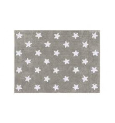 RUG STARS GREY-WHITE 120X160 22