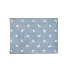 RUG STARS BLUE-WHITE 120X160 22