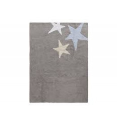 RUG THREE STARS GREY-BLUE 120X160 22