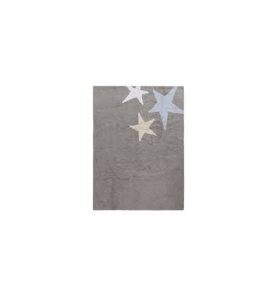 RUG THREE STARS GREY-BLUE 120X160 22
