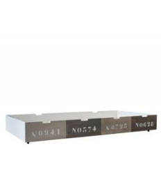 LADE 90X200 BASIC WOOD MIXED COLOURS 202