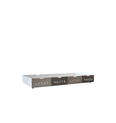 LADE 90X200 BASIC WOOD MIXED COLOURS 202