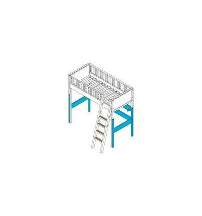 SUPPORTSET HOOGSLAPER NORDIC WIT 202