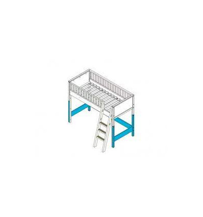 SUPPORTSET COMPACTBED NORDIC WIT 202