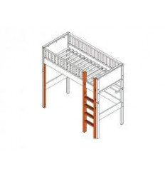 TRAP RECHT HOOGSLAPER XL NORDIC WIT 202