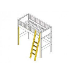 TRAP SCHUIN HOOGSLAPER XL NORDIC WIT 202