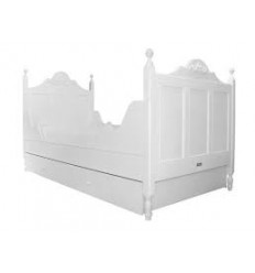 BED ROMANTIC TESSA 90X200 WIT 20