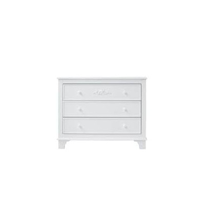COMMODE MET 3 LADEN ROMANTIC WIT 20
