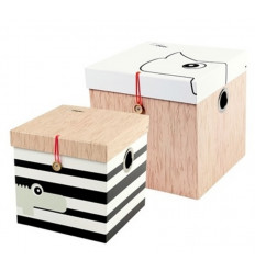 SQUARE BOX SET 2 PCS LARGE 7