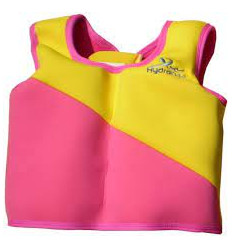 SWIM TRAINER JACKET GIRLS PINK/YELL 202