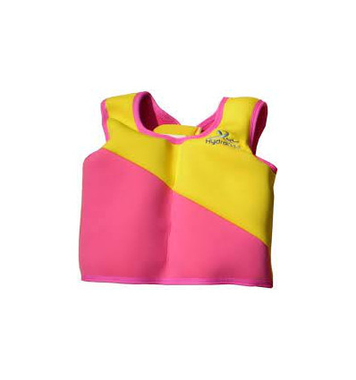 SWIM TRAINER JACKET GIRLS PINK/YELL 202
