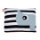 CUSHION BLUE/BLACK & WHITE 7