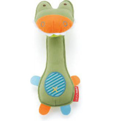 GIRAFFE SAFARI SQUEEZ ME RATTLE GIRAFFE