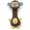GIRAFFE SAFARI SQUEEZ ME RATTLE MONKEY 4