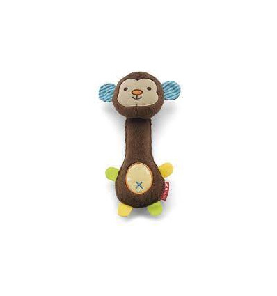 GIRAFFE SAFARI SQUEEZ ME RATTLE MONKEY 4