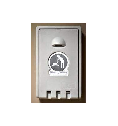 OPKLAPBARE WANDCOMMODE VERTICAAL 21