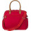 DIAPER BAG RED CANVAS BADGES GIRLS RED 4