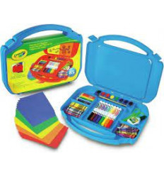 KNUTSELDOOS ROOD-BLAUW 4