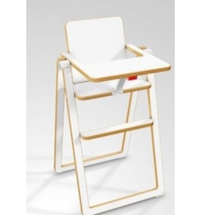 KINDERSTOEL WIT , INKLAPBAAR EN INCL