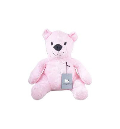 KNUFFELBEER 35 CM CABLE BABY ROZE 20