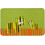 PLATE WILDLIFE TIGER ORANGE / GREEN 5