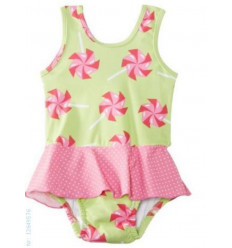 ULT SWIM DIAPER TANKSUIT LIME KITE M 5