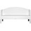 BEDBANK FLEUR 70X150 WIT 72