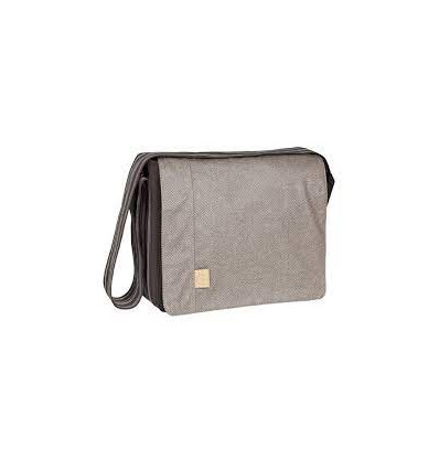 CASUAL MESSENGER BAG TWILL CHOCO CHOCO 8