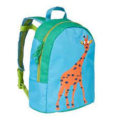 MINI LUNCH BAG WILDLIFE GIRAFFE BLUE /