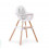 EVOLU 2 CHAISE NAT/BLANC 2EN1+ARCEAU 243