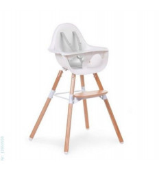 EVOLU 2 CHAISE NAT/BLANC 2EN1+ARCEAU 243