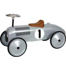 PORTEUR VOITURE DE COURSE ARGENT 8