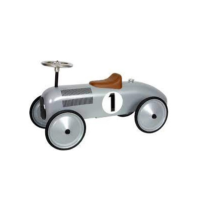 PORTEUR VOITURE DE COURSE ARGENT 8