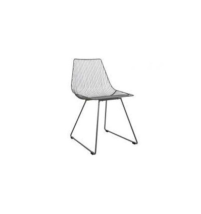 I-SIT METAL CHAIR S DARK GREY 62