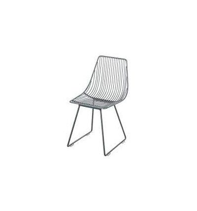 I-SIT METAL CHAIR L DARK GREY 62