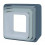STORAGE UNITS SQUARE 4 PCS BLUE 62