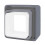 STORAGE UNITS SQUARE 4 PCS GREY 62
