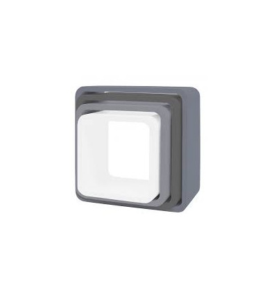 STORAGE UNITS SQUARE 4 PCS GREY 62