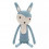CROCHET ANIMAL RABBIT BLUE 62