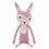 CROCHET ANIMAL RABBIT ROSE 62
