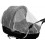 MOUSTIQUAIRE UNIVERS NACELLE WHITE 24