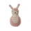 CROCHET TILTING TOY RABBIT PASTEL ROSE 7